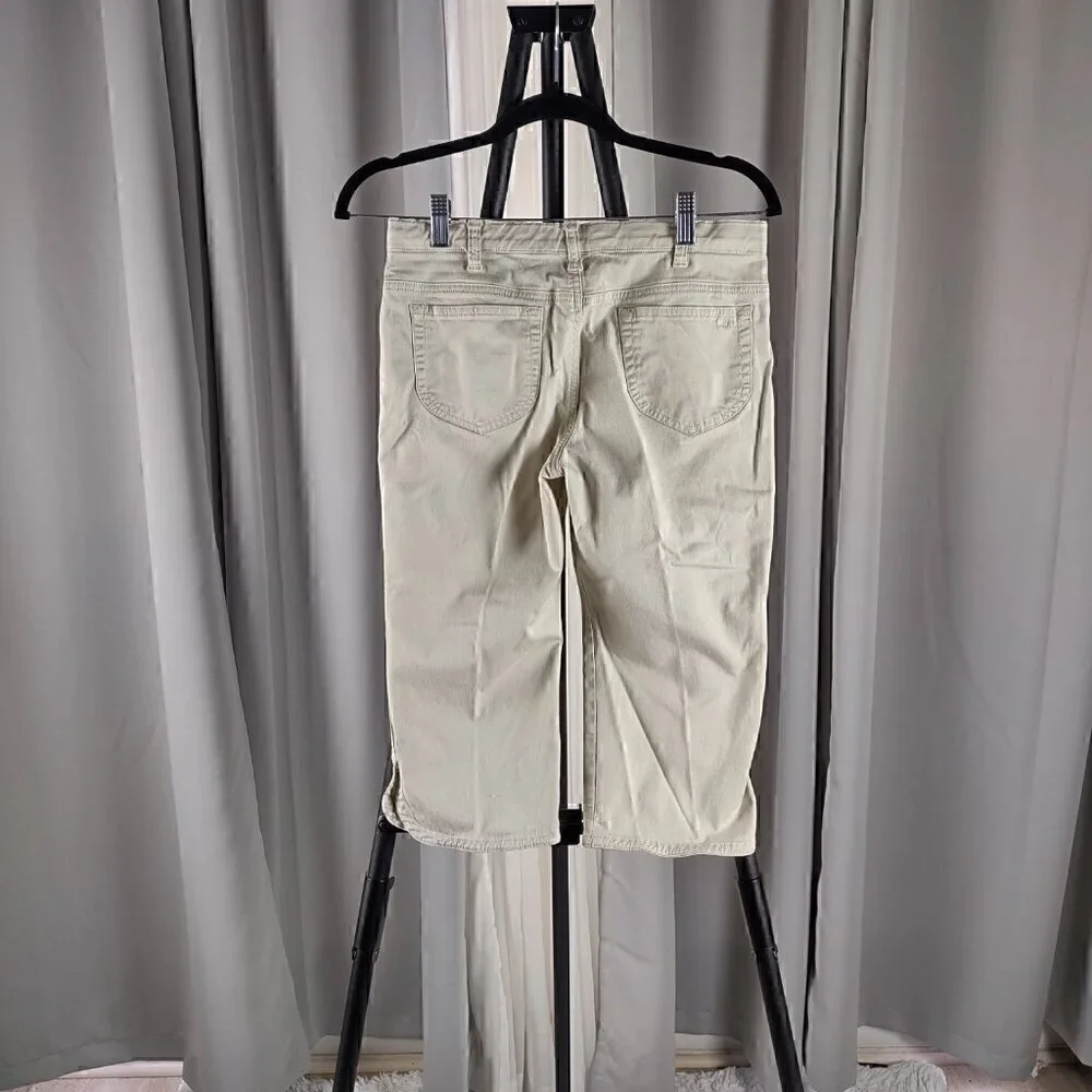 Gap Kids Stretch Cotton Tan, Beige, Khaki, Capri Pants Size 10+